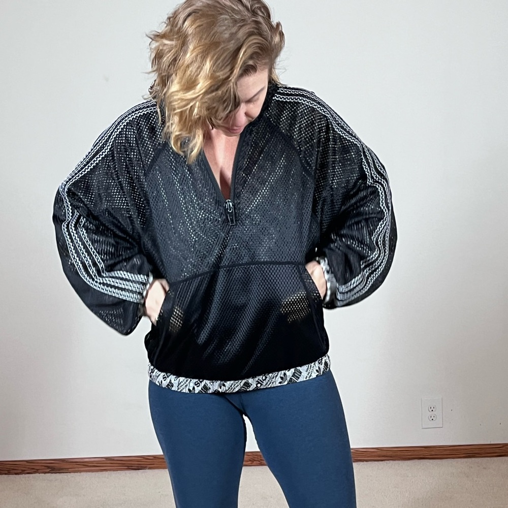 Adidas Black and Gray Jacket
